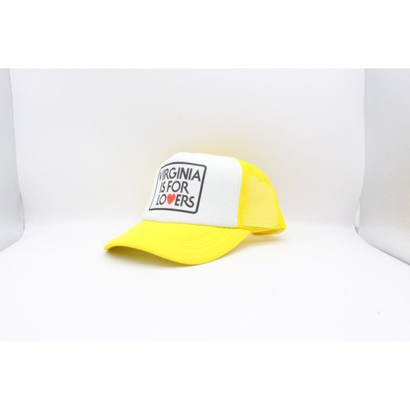 Virginia Is For Lovers Trucker Hat Vintage Mesh Hat Adjustable Cap - Picture 3 of 3